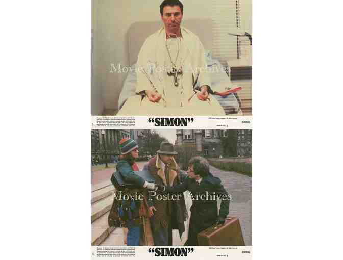 SIMON, 1980, 8x10 mini lobby cards, Alan Arkin, Madeline Kahn, Austin Pendleton