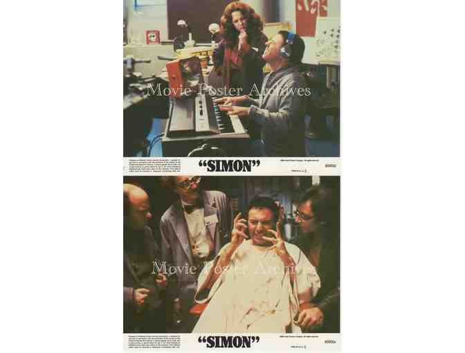 SIMON, 1980, 8x10 mini lobby cards, Alan Arkin, Madeline Kahn, Austin Pendleton