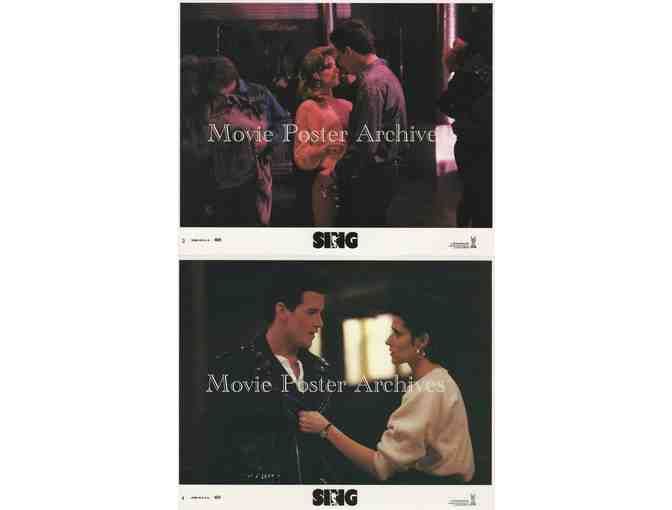 SING, 1989 8x10 mini lobby cards, Lorraine, Bracco, Patti LaBelle, Jessica Steen
