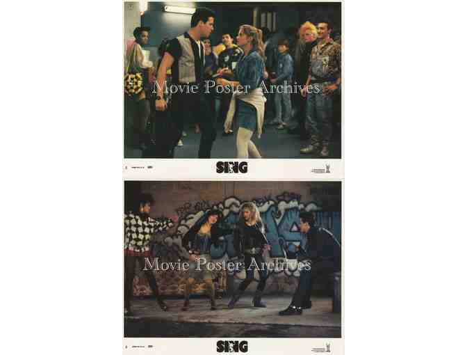 SING, 1989 8x10 mini lobby cards, Lorraine, Bracco, Patti LaBelle, Jessica Steen