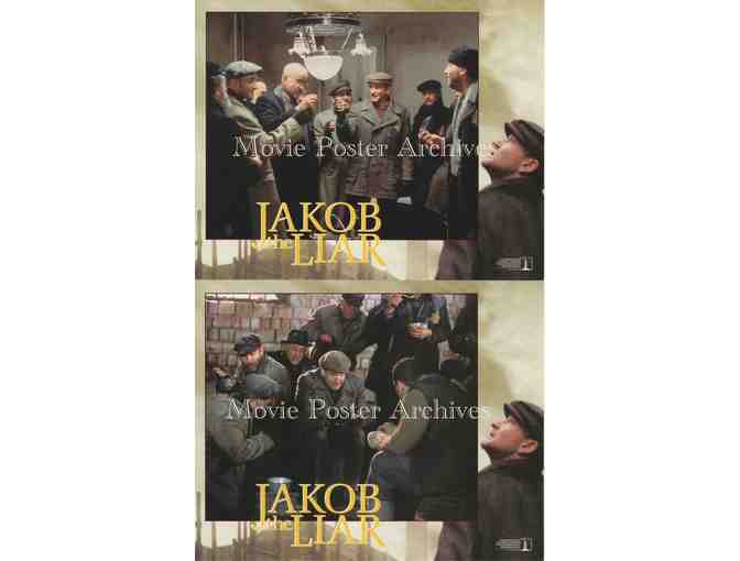 JAKOB THE LIAR, 1999 8x10 mini lobby cards, Robin Williams, Armin Mueller-Stahl.