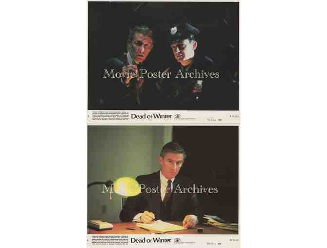 DEAD OF WINTER, 1987 8x10 mini lobby cards, Roddy McDowall, Mary Steenburgen