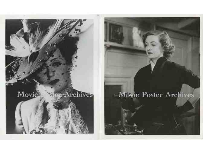BETTE DAVIS, group of 8x10 classic celebrity portraits and photos