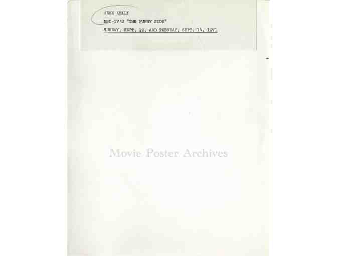 GENE KELLY, group of 8x10 classic celebrity portraits and photos