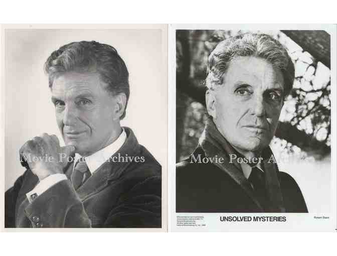 ROBERT STACK, group of 8x10 classic celebrity portraits and photos