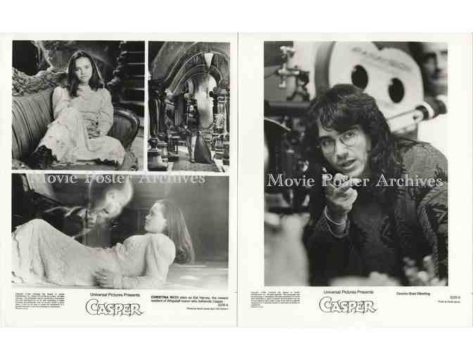 CASPER, 1995, 8x10 Stills, Christina Ricci, Bill Pullman, Cathy Moriarty, Eric Idle, Fred Rogers.