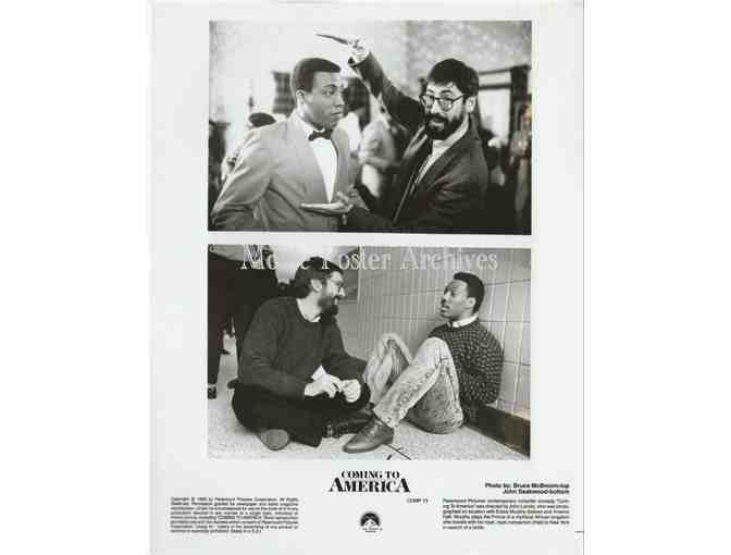 COMING TO AMERICA, 1988, 8x10 stills, Eddie Murphy, Arsenio Hall, James Earl Jones.