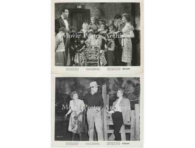 EGG AND I, 1947, 8x10 production stills, Fred MacMurray, Claudette Colbert