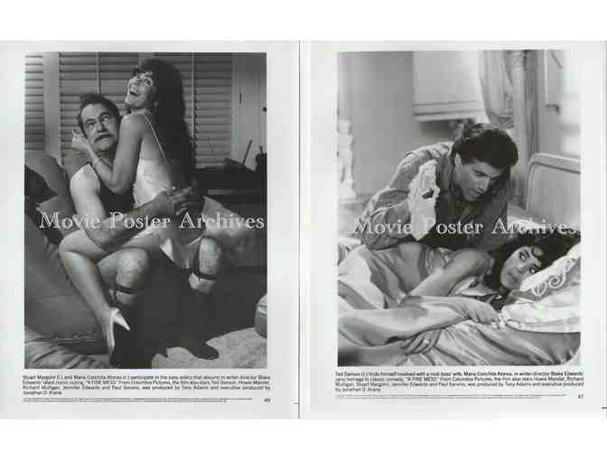FINE MESS, 1986, 8x10 stills, Howie Mandel, Ted Danson, Richard Mulligan, Paul Sorvino.