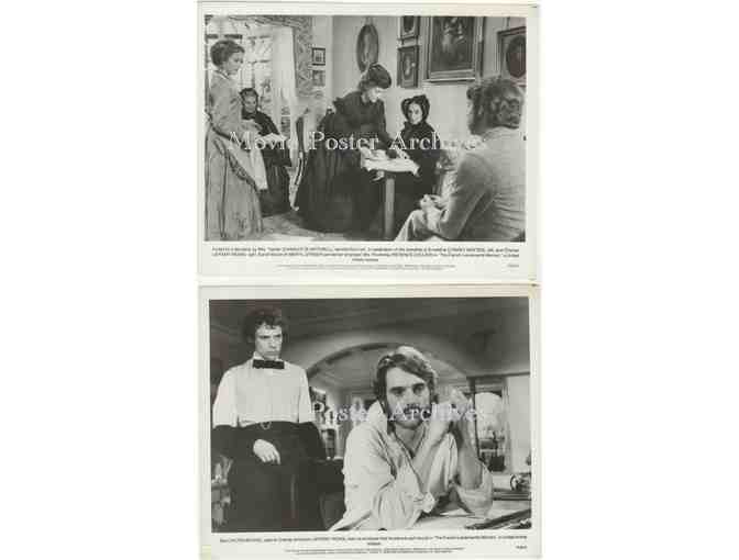 FRENCH LIEUTENANTS WOMAN, 1981, 8x10 production stills, Meryl Streep, Jeremy Irons