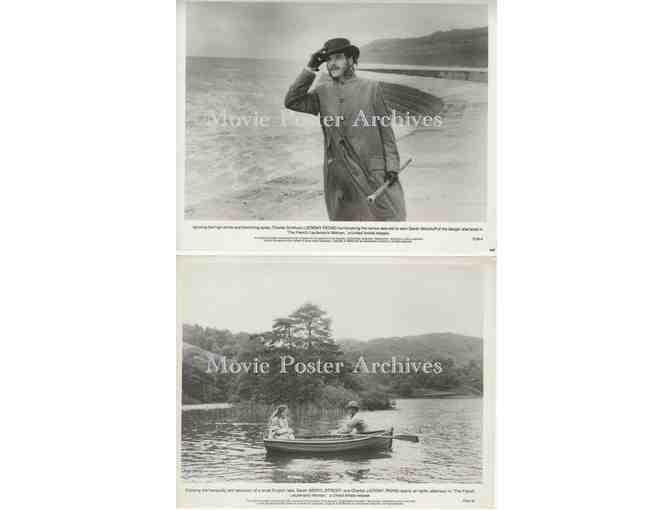 FRENCH LIEUTENANTS WOMAN, 1981, 8x10 production stills, Meryl Streep, Jeremy Irons