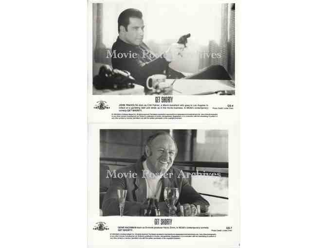 GET SHORTY, 1995, 8x10 production stills, John Travolta, Gene Hackman, Danny DeVito