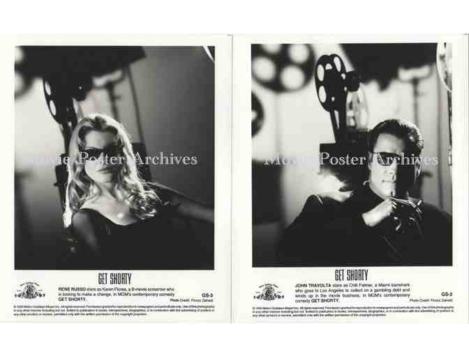 GET SHORTY, 1995, 8x10 production stills, John Travolta, Gene Hackman, Danny DeVito