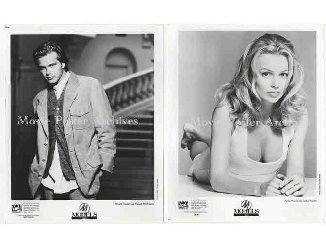 MODELS INC, 8x10 studio stills, Linda Gray, Cameron Daddo, David Goldsmith, Carrie-Anne Moss