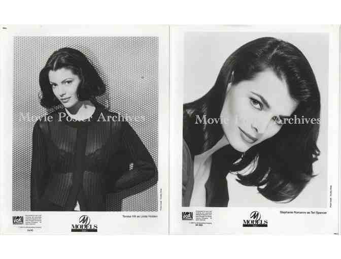 MODELS INC, 8x10 studio stills, Linda Gray, Cameron Daddo, David Goldsmith, Carrie-Anne Moss