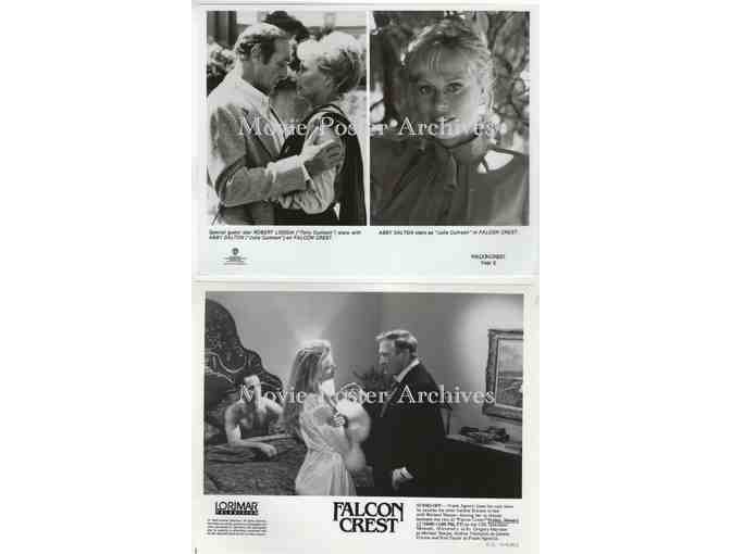 FALCON CREST, 8x10 promo stills, Jany Wyman, Lorenzo Lamas, David Selby, Abby Dalton.