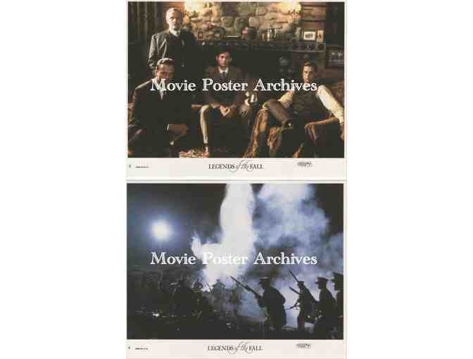 LEGENDS OF THE FALL, 1994, mini lobby cards, Brad Pitt, Anthony Hopkins, Aidan Quinn