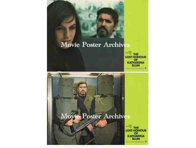 LOST HONOR OF KATHARINA BLUM, 1976, lobby cards, Angela Winkler, Jurgen Porchnow
