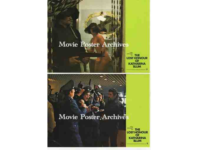 LOST HONOR OF KATHARINA BLUM, 1976, lobby cards, Angela Winkler, Jurgen Porchnow
