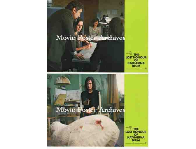 LOST HONOR OF KATHARINA BLUM, 1976, lobby cards, Angela Winkler, Jurgen Porchnow