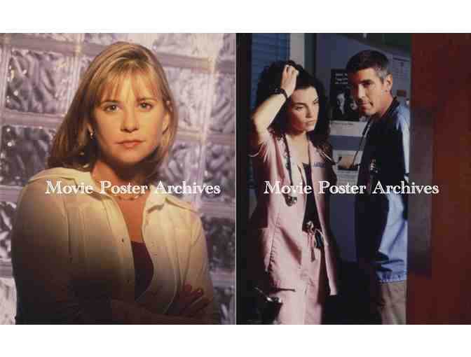 ER, TV SERIES, COLOR PHOTOS, Noah Wyle, Laura Innes, Anthony Edwards, George Clooney