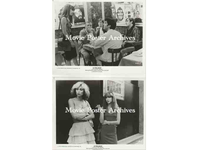 LA BALANCE, 1983, 8x10 production stills, Nathalie Baye, Philippe Leotard, Richard Berry