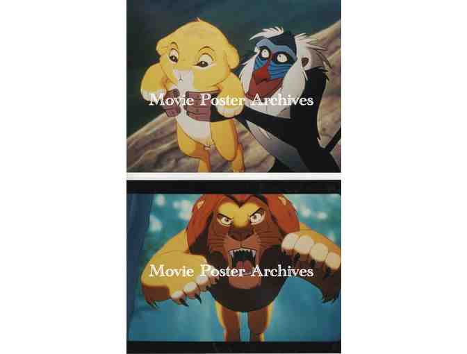 LION KING, 1994, 8x10 color photos for Walt Disneys animated musical family jungle cartoon