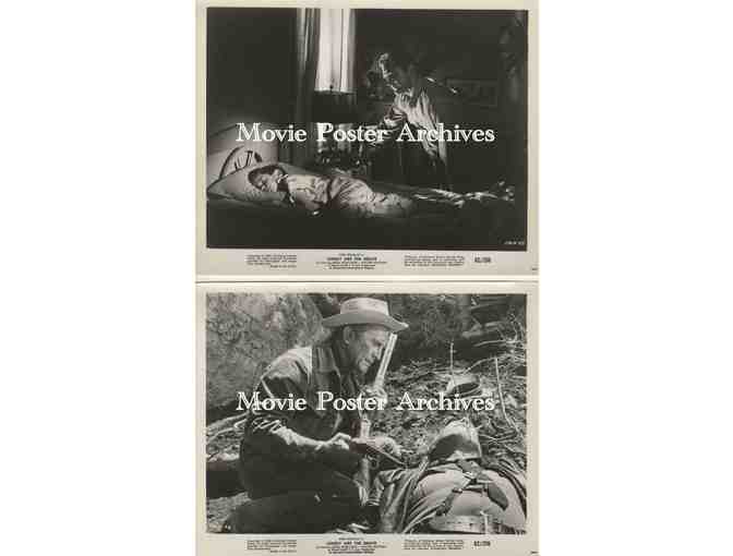 LONELY ARE THE BRAVE, 1962, 8x10 production stills, Kirk Douglas, Gena Rowlands, Walter Matthau