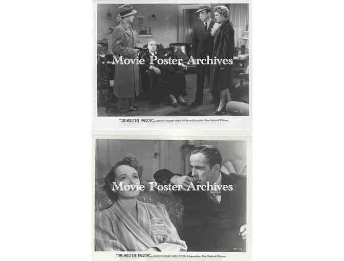 MALTESE FALCON B, 1941, 8x10 production stills, Humphrey Bogart, Peter Lorre, Mary Astor