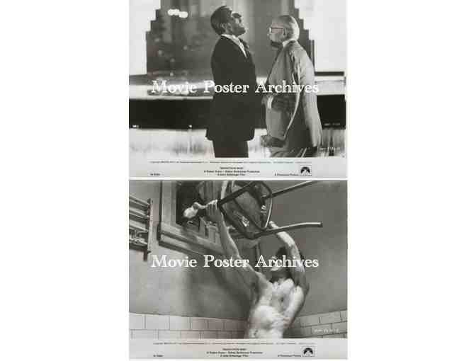 MARATHON MAN, 1976, 8x10 production stills, Dustin Hoffman, Laurence Olivier, Roy Scheider