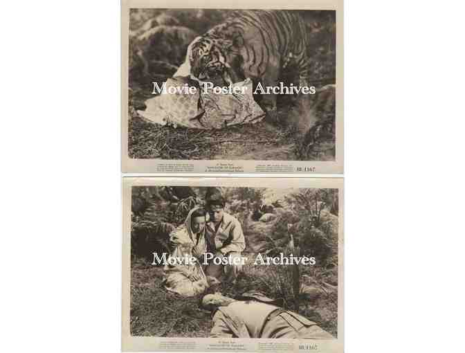 MANEATER OF KUMAON, 1948, 8x10 production stills, Sabu, Wendell Corey, Joy Page, Ted Hecht