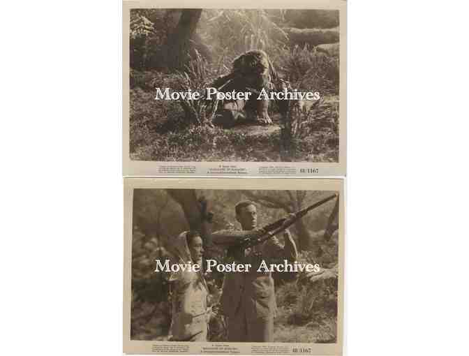 MANEATER OF KUMAON, 1948, 8x10 production stills, Sabu, Wendell Corey, Joy Page, Ted Hecht