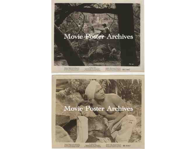 MANEATER OF KUMAON, 1948, 8x10 production stills, Sabu, Wendell Corey, Joy Page, Ted Hecht