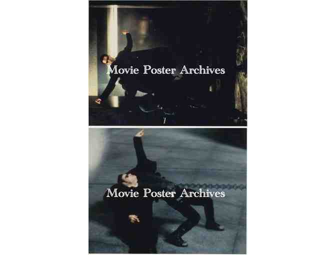 MATRIX, 1999, 8x10 color photos, Keanu Reeves, Carrie Anne Moss, Laurence Fishburne