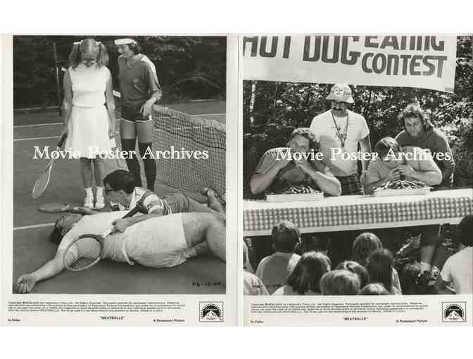 MEATBALLS, 1979, 8x10 production stills, Bill Murray, Kate Lynch, Chris Makepeace, Jack Blum