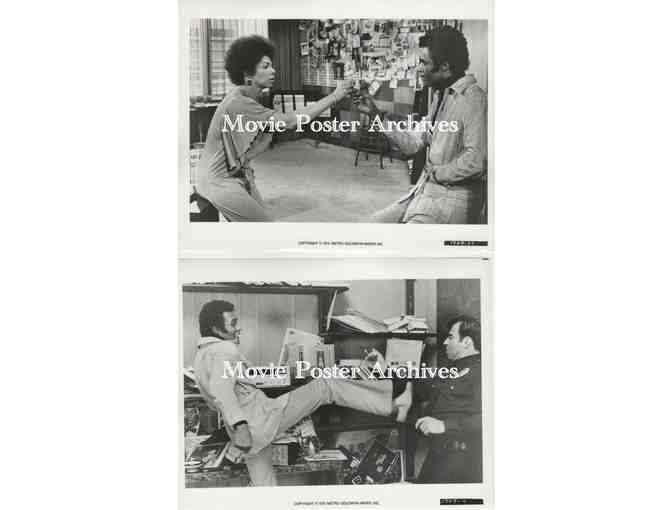 MELINDA, 1972, 8x10 production stills, Calvin Lockhart, Rosalind Cash, Vonetta McGee, Paul Stevens