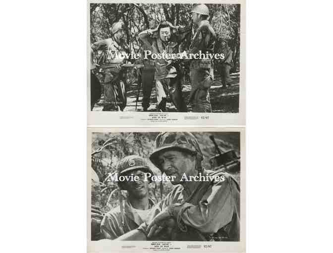 MEN IN WAR, 1957, 8x10 production stills, Robert Ryan, Aldo Ray, Robert Keith, Vic Morrow