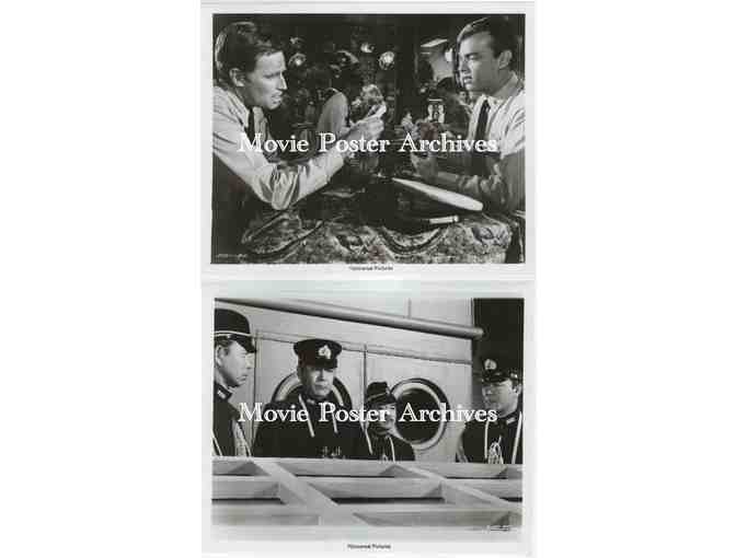 MIDWAY, 1976, 8x10 production stills, Charlton Heston, Henry Fonda, Glenn Ford, Robert Mitchum