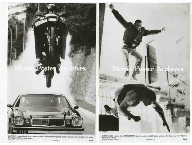 NEVER SAY NEVER AGAIN, 1983, production stills, Sean Connery as James Bond, Barbara Carrera