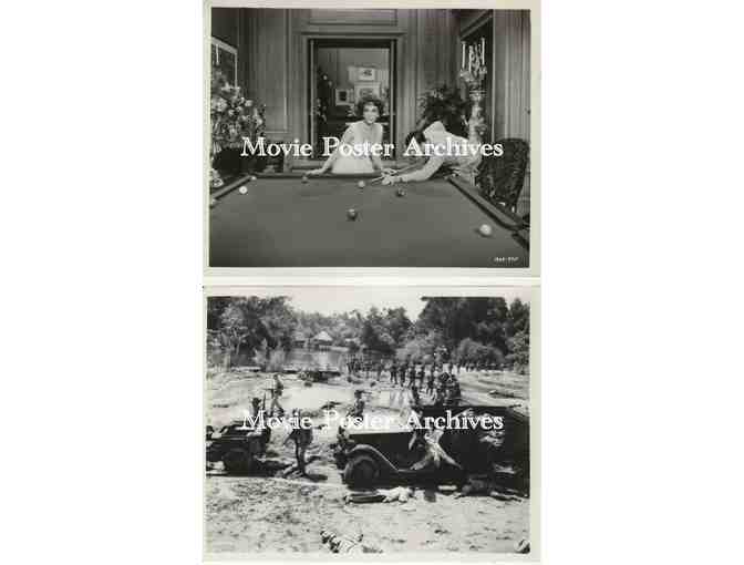 NEVER SO FEW, 1959, 8x10 production stills, Frank Sinatra, Gina Lollobrigida, Steve McQueen