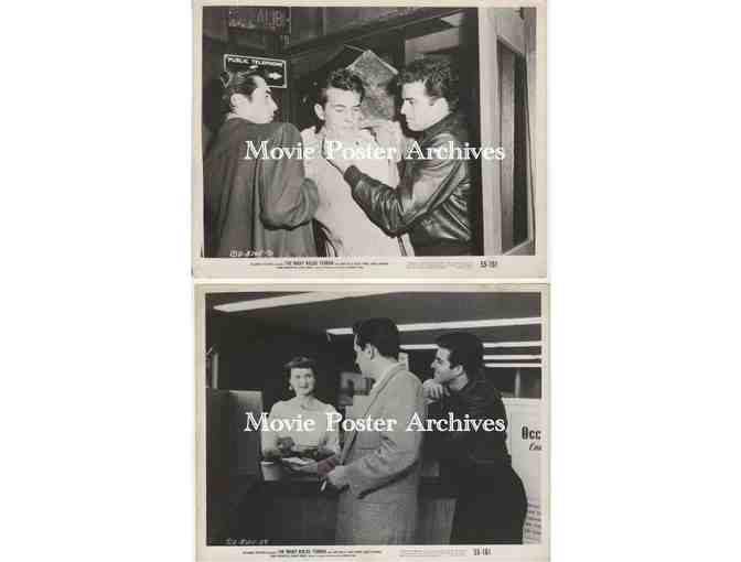 NIGHT HOLDS TERROR, 1955, 8x10 production stills, Jack Kelly, Vince Edwards, John Cassavetes