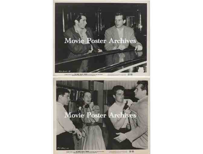 NIGHT HOLDS TERROR, 1955, 8x10 production stills, Jack Kelly, Vince Edwards, John Cassavetes