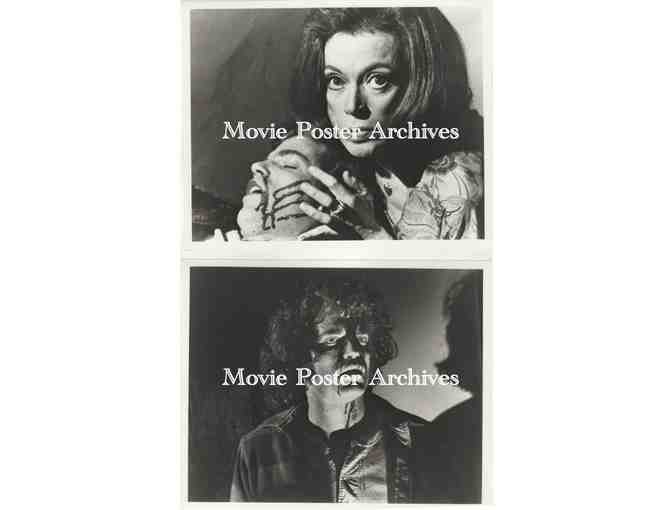 NIGHT OF DARK SHADOWS, 1971, 8x10 production stills, David Selby, Grayson Hall, Kate Jackson