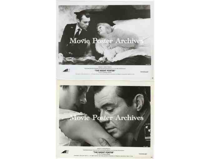 NIGHT PORTER, 1974, 8x10 production stills, Dirk Bogarde, Charlotte Rampling, Phillppe Leroy