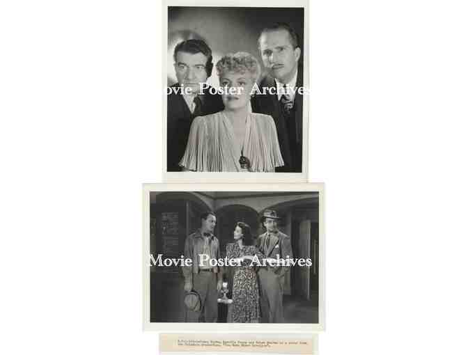 NIGHT TO REMEMBER, 1942, 8x10 production stills, Loretta Young, Brian Aherne, Sidney Toler