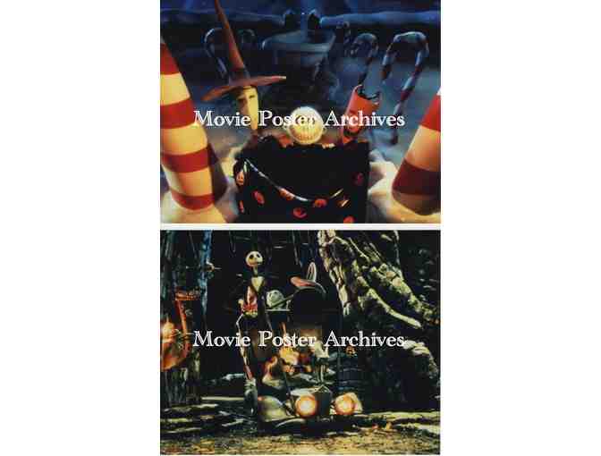 NIGHTMARE BEFORE CHRISTMAS, 1993, 8x10 color photos, Tim Burton, Walt Disney animation
