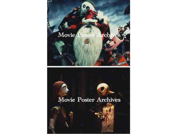 NIGHTMARE BEFORE CHRISTMAS, 1993, 8x10 color photos, Tim Burton, Walt Disney animation