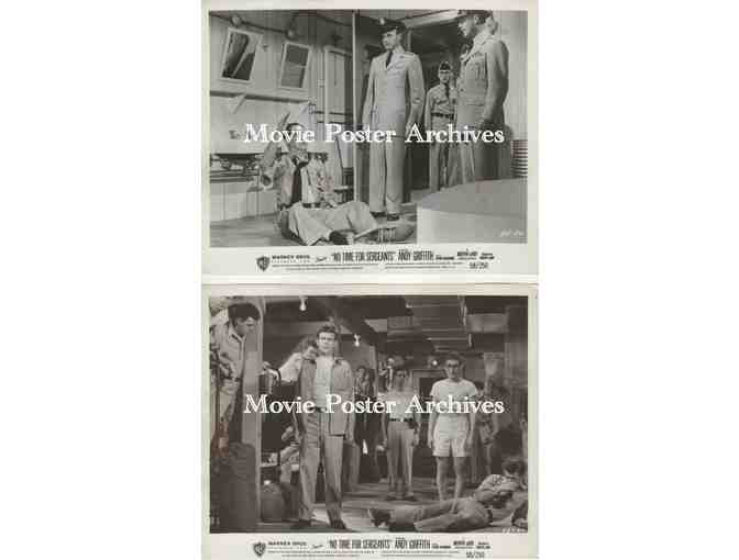NO TIME FOR SERGEANTS, 1958, 8x10 production stills, Andy Griffith, Don Knotts, Nick Adams