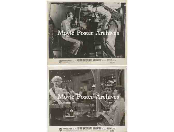 NO TIME FOR SERGEANTS, 1958, 8x10 production stills, Andy Griffith, Don Knotts, Nick Adams