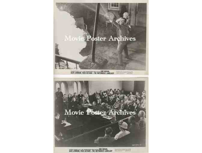 NOTORIOUS LANDLADY, 1961, 8x10 production stills, Kim Novak, Jack Lemmon, Fred Astaire